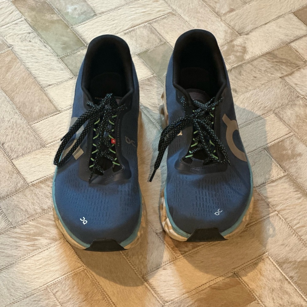 On Cloud On Running Navy and Black cloudmonster Sneakers